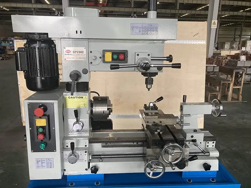 Máy đa năng SP2302, máy tiện, máy phay, máy khoan 6